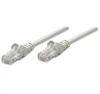 Intellinet 15m, Cat 5e UTP hálózati kábel Szürke Cat5e U/UTP (UTP)