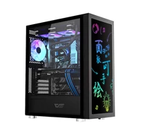 Darkflash DK210 Graffiti számítógépház (fekete)