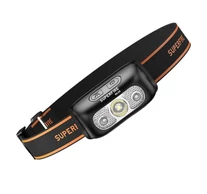 Superfire HL05-D fejlámpa, 110lm, USB