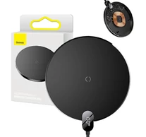 Baseus Digital vezeték nélküli töltő, LED, 15W (fekete)