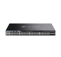 TP-Link Omada SG6654X hálózati kapcsoló Vezérelt L3 Gigabit Ethernet (10/100/1000) 1U Fekete