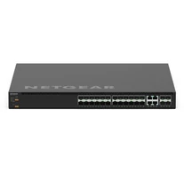 NETGEAR MSM4328F Vezérelt L3 10G Ethernet (100/1000/10000) 1U Fekete