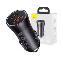 Baseus Golden Contactor Max automata töltő, USB + USB-C, 60W (shürke)