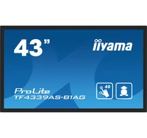 iiyama TF4339AS-B1AG számítógép monitor 108 cm (42.5") 3840 x 2160 pixelek 4K Ultra HD LED Érintőképernyő Fekete