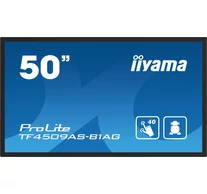 iiyama TF5039AS-B1AG számítógép monitor 125,7 cm (49.5") 3840 x 2160 pixelek 4K Ultra HD LED Érintőképernyő Fekete