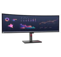 Lenovo ThinkVision P49w-30 számítógép monitor 124,5 cm (49") 5120 x 1440 pixelek Dual WQHD LED Fekete