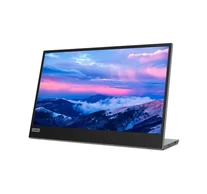 Lenovo L15 számítógép monitor 39,6 cm (15.6") 1920 x 1080 pixelek Full HD LED Fekete, Szürke