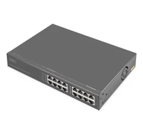 Gigabit Ethernet Tápegység/Injector PoE++ 802.3bt, 8 port, PoE költségvetés 250 W