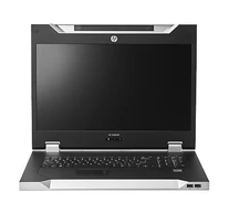 Hewlett Packard Enterprise LCD8500 1U INTL Rackmount Console Kit rack konzol 47 cm (18.5") 1600 x 1200 pixelek Ezüst
