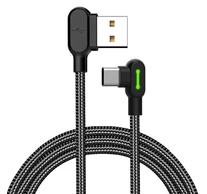 USB to USB-C cable Mcdodo CA-5280 LED, 1.8m (black)