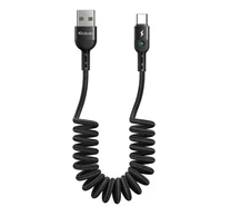 USB Spring Cable to USB-C Mcdodo Omega CA-6420 1.8m (Black)
