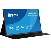 iiyama ProLite P1671HSC-B1 számítógép monitor 39,6 cm (15.6") 1920 x 1080 pixelek Full HD LED Fekete