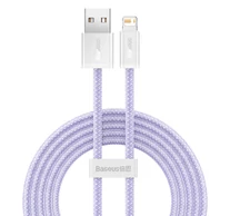 Baseus Dynamic 2 USB - Lightning töltőkábel, 2,4A, 2m (lila)