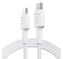 Green Cell KABGC30W USB kábel USB 3.2 Gen 1 (3.1 Gen 1) 1,2 M USB C 0,48 Gbit/s 60 W Fehér