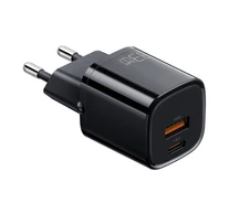 Mcdodo Nano GaN hálózati töltő CH-0151, USB + USB-C, 33W (fekete)