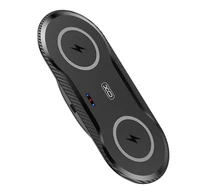 XO vezeték nélküli kettős töltő WX025 20W (fekete)