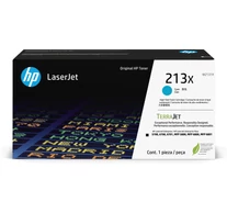 HP 213X eredeti toner - cián (W2131X)