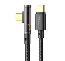 USB to USB-C Prism 90 degree cable Mcdodo CA-3401, 100W, 1.8m (black)