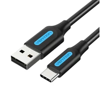 Cable USB 2.0 to USB-C Vention COKBF 5A 1m (black)