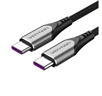 USB-C-USB-C Vention töltőkábel, TAEHF, PD 5A, 1m (fekete)