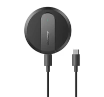 Joyroom JR-A28 ultra-thin magnetic induction charger, 15W (black)