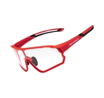 Rockbros bicycle glasses, photochromic 10135R (red)