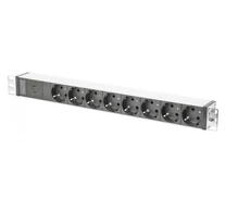 Digitus DN-95410 elektromos elosztó 2 M 8 AC kimenet(ek) Fekete