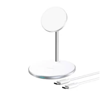 Choetech T581-F induktív vezeték nélküli töltő (fehér)