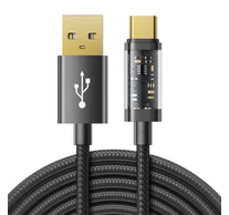 Data Cable to USB-A / Type-C / 3A / 2m Joyroom S-UC027A20 (black)