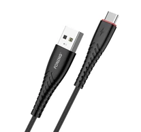 Foneng X15 USB to USB-C cable, 2.4A, 1.2m (black)
