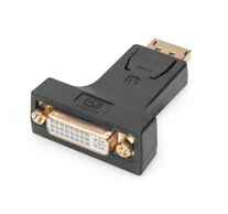 Digitus AK-340603-000-S csatlakozó átlakító DP DVI-I, (24+5) Fekete