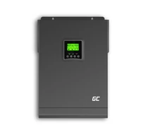 Green Cell INVSOL04 Napelemes inverter Off Grid MPPT töltővel 48VDC 230VAC 3000VA/3000W Tiszta szinusz
