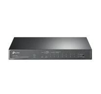 TP-Link TL-SG1210MPE hálózati kapcsoló Vezérelt L2 Gigabit Ethernet (10/100/1000) Ethernet-áramellátás (PoE) támogatása Fekete