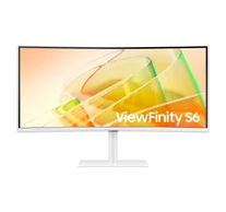 Samsung S65TC számítógép monitor 86,4 cm (34") 3440 x 1440 pixelek UltraWide Quad HD LED Fehér