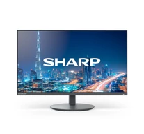 Sharp 60006224 DD-E244FL Black 24" LCD monitor FHD (1920x1080) DP HDMI USB-C LAN 120 mm height adjustable