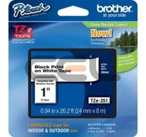 Brother TZE251CIV címkéző szalag TZ