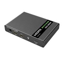 Techly IDATA HDMI-KVM67 KVM HDMI/USB Kiterjesztő 4K60Hz akár 70m távolságra Cat6A Kábelen
