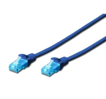 Digitus CAT 5e U-UTP 1.5 m hálózati kábel Kék 1,5 M Cat5e U/UTP (UTP)