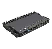 Mikrotik RouterBORD 5009UPr+S+IN with Marvell Armada ARMv8 CPU (4-cores, 1.4GHz per core), 1GB of DDR4 RAM, 1GB NAND storage, 1x 2.5Gbit LAN (802.3af/at PoE-out