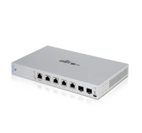 Ubiquiti Networks UniFi US-XG-6POE hálózati kapcsoló Vezérelt 10G Ethernet (100/1000/10000) Ethernet-áramellátás (PoE) támogatása 1U Szürke