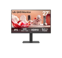 LG 27BA45QB-B számítógép monitor 68,6 cm (27") 2560 x 1440 pixelek Quad HD LCD Fekete
