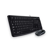 Logitech 920-002823 billentyűzet Egér mellékelve USB QWERTY Északi Fekete