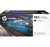 HP 981Y Extra High Yield Black Original PageWide Cartridge tintapatron 1 db Nagy (XL) kapacitású Fekete