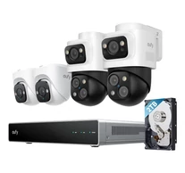 Eufy NVR Security System S4 Golyó (alak) IP biztonsági kamera Beltéri és kültéri 3840 x 2160 pixelek Plafon