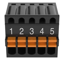 AXIS TU6008 5-PIN Fekete, Narancs