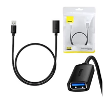 Baseus AirJoy Series USB 3.0 hosszabbítókábel, 0,5m (fekete)
