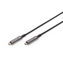 Digitus AK-330160-100-S USB kábel USB 3.2 Gen 1 (3.1 Gen 1) 10 M USB C Fekete