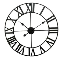Falióra 60 cm Analóg Fekete