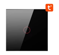 ZigBee Avatto ZTS02-EU-B1 érintőkapcsoló Single TUYA (fekete)