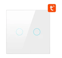 Avatto ZigBee Touch Switch ZTS02-EU-W2 Dual TUYA (fehér)